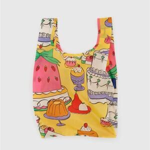 Baby BAGGU Reusable Washable Bag Patisserie Desert Cakes 2024 Yellow Ripstop
